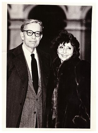 Kandidatas į LR prezidentus Stasys Lozoraitis su žmona Daniela. 1993 m.