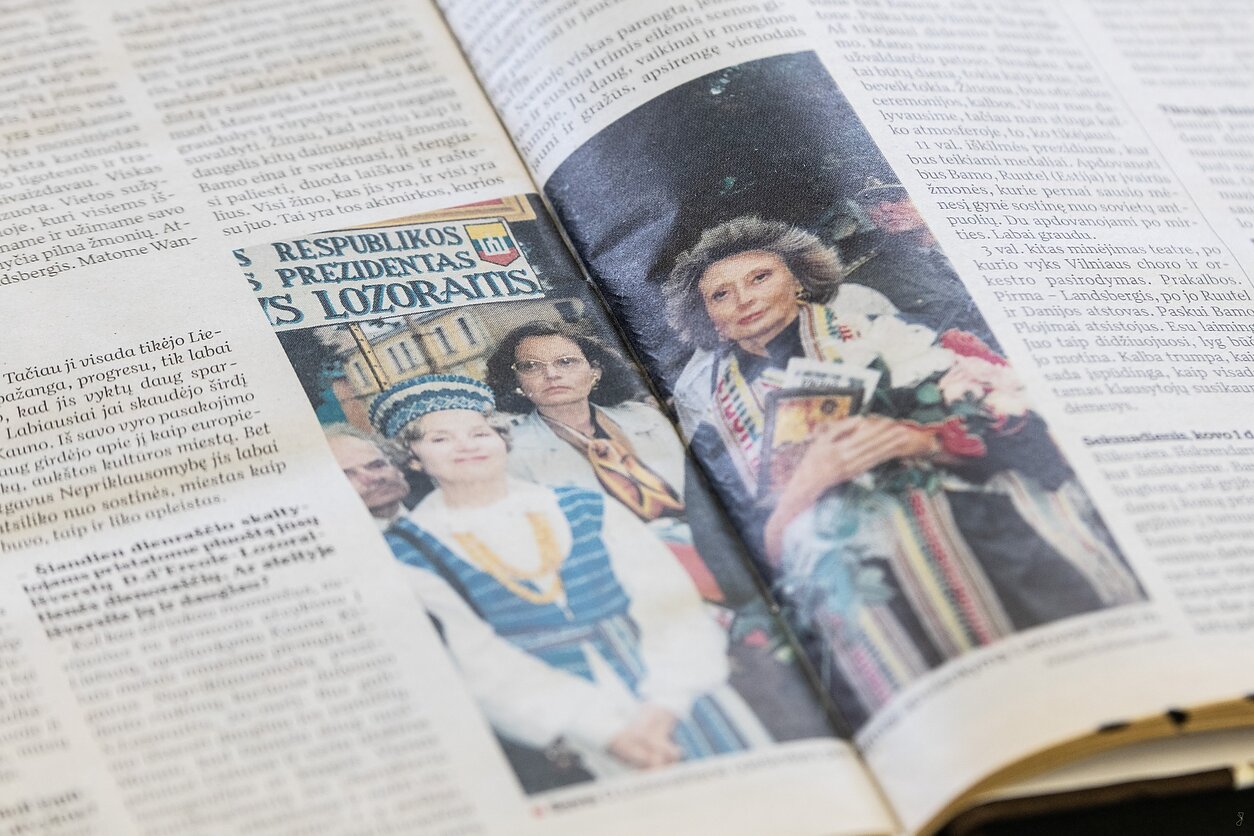 Diskusijos apie Lozoraičių moteris Nacionalinėje Martyno Mažvydo bibliotekoje akimirka