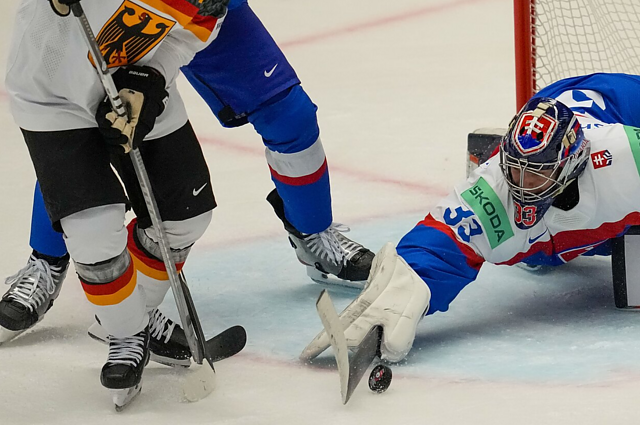 Pasaulio ledo ritulio čempionatas. Slovakija – Vokietija