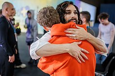 Conchita Wurst ir Silvester Belt Conchita Wurst ir Silvester Belt