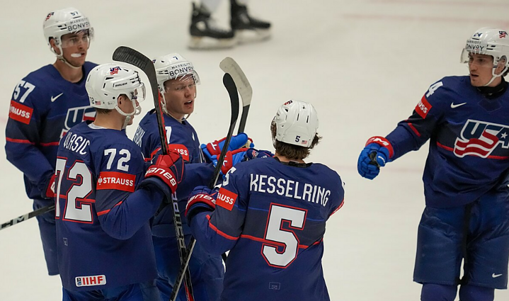 Pasaulio ledo ritulio čempionatas. JAV – Vokietija