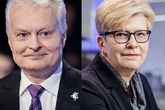 Gitanas Nausėda ir Ingrida Šmonytė