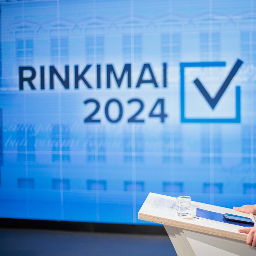 V. Raupelio  / LRT nuotr., Kandidatų Lietuvos Respublikos prezidento rinkimuose debatai