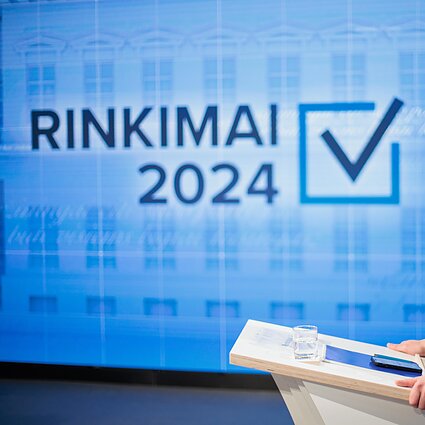 Speciali laida Prezidento rinkimams aptarti