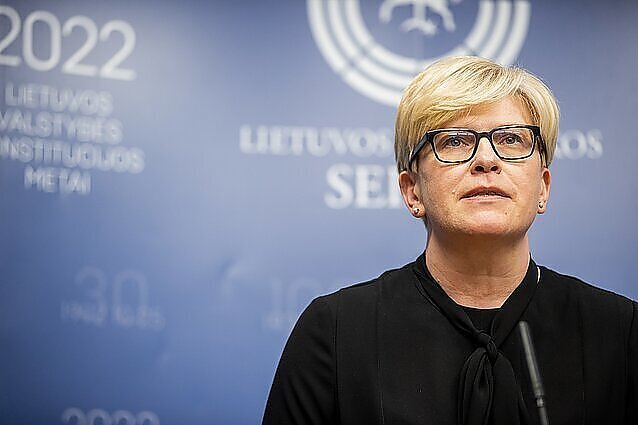 Premjerė: realios derybos dėl Ukrainos ir Moldovos narystės ES turi prasidėti šį pusmetį