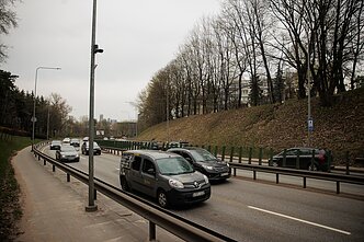 Vidutinio greičio matuokliai Geležinio Vilko gatvėje