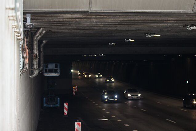 Vidutinio greičio matuokliai Geležinio Vilko gatvėje