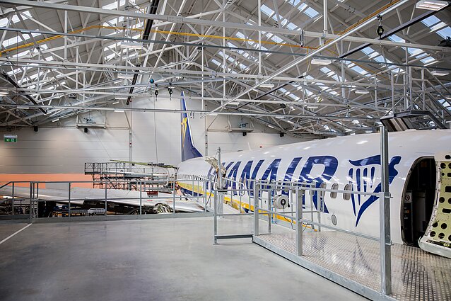 Kaune „Ryanair“ atidarė dar 2 naujus lėktuvų tvarkymo angarus