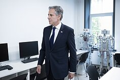 Antony Blinkenas lankosi Ukrainoje
