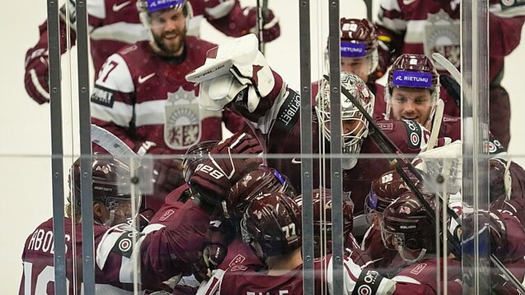 Pasaulio ledo ritulio čempionatas. Kazachstanas – Latvija