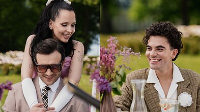 Monika Liu, Vaidas Baumila ir Rokas Yan