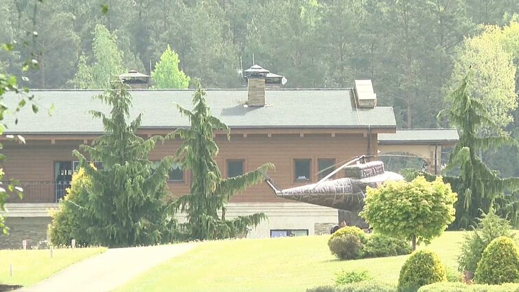 Statybos inspektoriams nepavyko patekti į Rusijos verslininkui priklausantį pastatą