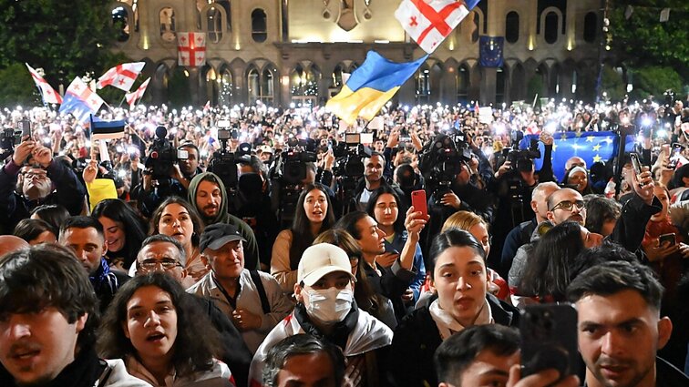 Sakartvele gyvenanti lietuvė apie protestus: žmonės nežada pasiduoti