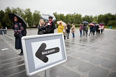 Gegužės 7-ąją prasidėjo išankstinis balsavimas