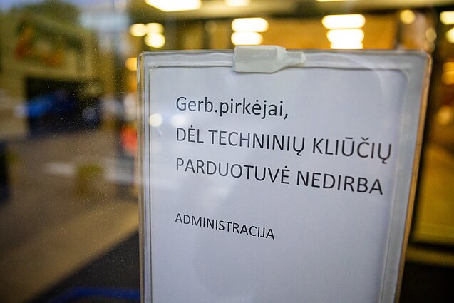 „Maximą“ užliejo vanduo