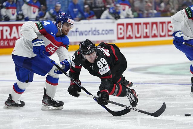 Pasaulio ledo ritulio čempionatas. Ketvirtfinalis. Kanada – Slovakija