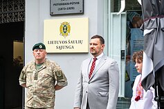 У Каунасі вшанували українських героїв і презентували фільм про Євгена Коновальця