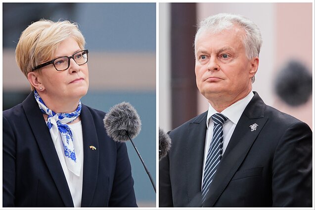 Ingrida Šimonytė, Gitanas Nausėda Ingrida Šimonytė, Gitanas Nausėda