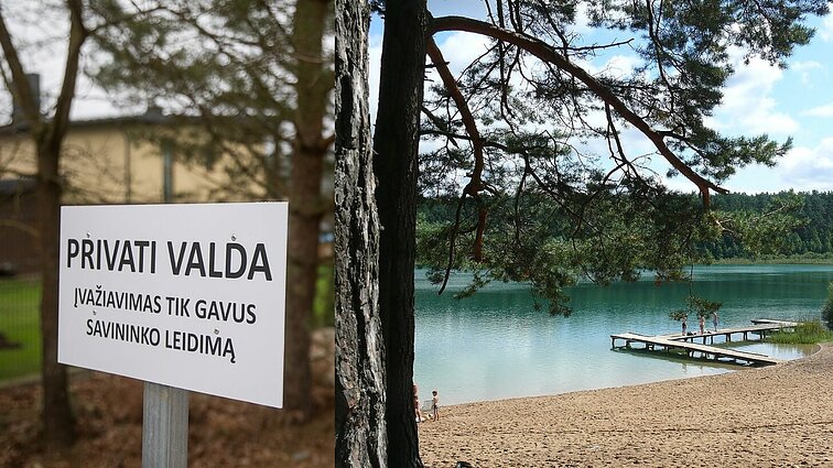„Liepteliu nesinaudok, o maudytis – prašom“: kada patekimas prie ežerų gali apkarsti?