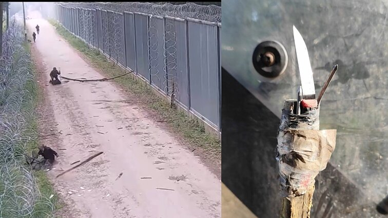 Incidentas Lenkijos pasienyje – migrantai užpuolė karį ir pasienietį