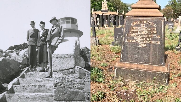 Kuisių šeimos pėdsakai Pietų Afrikos Respublikoje