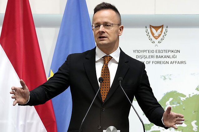 Vengrijos užsienio reikalų Peteris Szijjarto