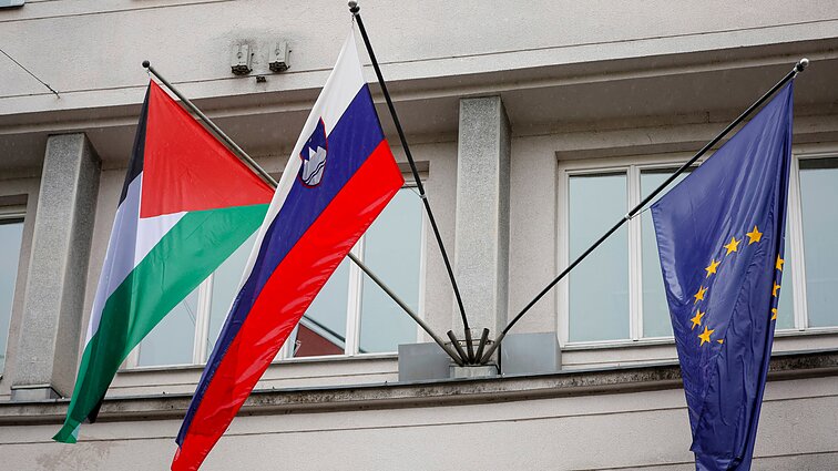 Slovėnijos vyriausybė pritarė pasiūlymui pripažinti Palestinos valstybę