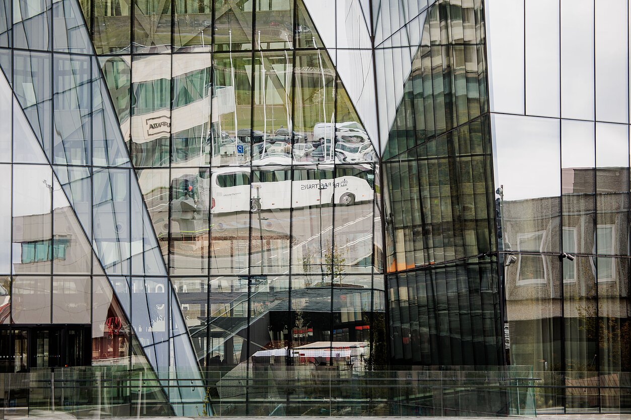 Skyscrapers in Vilnius (associative image)