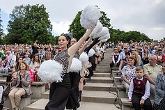Regioninė dainų šventė „Teka saulelė“ subūrė pustrečio tūkstančio dalyvių