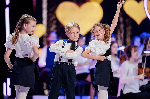Dainų dainelė 2024. Laureatų koncertas. „Senamiestuko natelių“ tercetas – „Šimtą metų jie kartu“