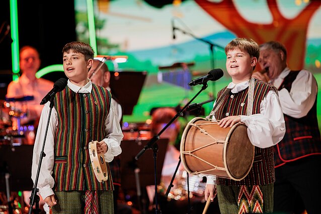 Dainų dainelė 2024. Laureatų koncertas. Mantas Stankevičius ir Matas Drazdauskas – „Muzikantai atgroja“