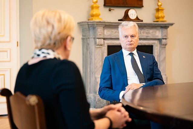 Ingrida Šimonytė ir Gitanas Nausėda