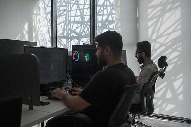 Young IT employees at Stacksolvers. “Many job applications exclude Iraqi nationals because of banking restrictions,” said one of them. Recently, Iraq’s Central Bank heeded requests from the US to crack down on local banks that are accused of helping Iran-linked groups launder money, as well as being involved in sanction evasion and terror group financing. Young IT employees at Stacksolvers. “Many job applications exclude Iraqi nationals because of banking restrictions,” said one of them. Recently, Iraq’s Central Bank heeded requests from the US to crack down on local banks that are accused of helping Iran-linked groups launder money, as well as being involved in sanction evasion and terror group financing.
