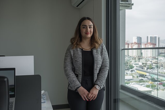 Hanar Hadi works at MEED Foundation, a non-profit tech company focused on sustainable development. “The younger generation is really focused on the changes going on around the world, and they are trying to implement different projects using the latest technologies, to improve lives and develop their areas, and to be the reason why there are changes,” she said. Hanar Hadi works at MEED Foundation, a non-profit tech company focused on sustainable development. “The younger generation is really focused on the changes going on around the world, and they are trying to implement different projects using the latest technologies, to improve lives and develop their areas, and to be the reason why there are changes,” she said.