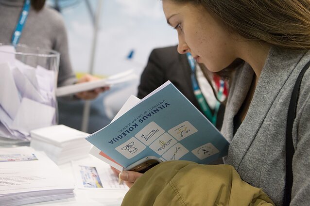 Studentai, Vilniaus kolegija. Asociatyvi nuotr.