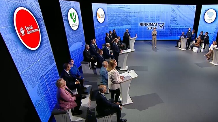 Rinkimai 2024. Kandidatų į Europos Parlamentą debatai