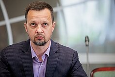Lietuvos gimnazijų asociacijos prezidentas Darius Mockus