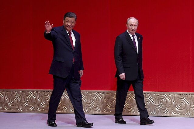 Spotkanie Xi Jinpinga z Władimirem Putinem