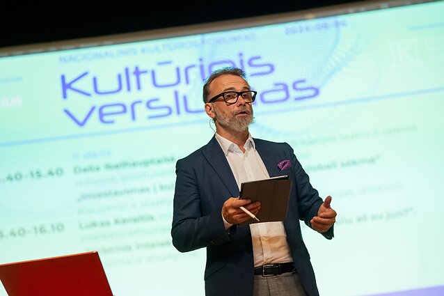 Nacionaliniame kultūros forume aštriai diskutuota apie kultūros ir verslo sinergiją