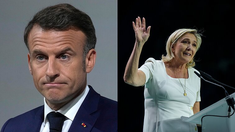 Macronas: nenoriu kraštutinei dešinei atiduoti raktų nuo valdžios