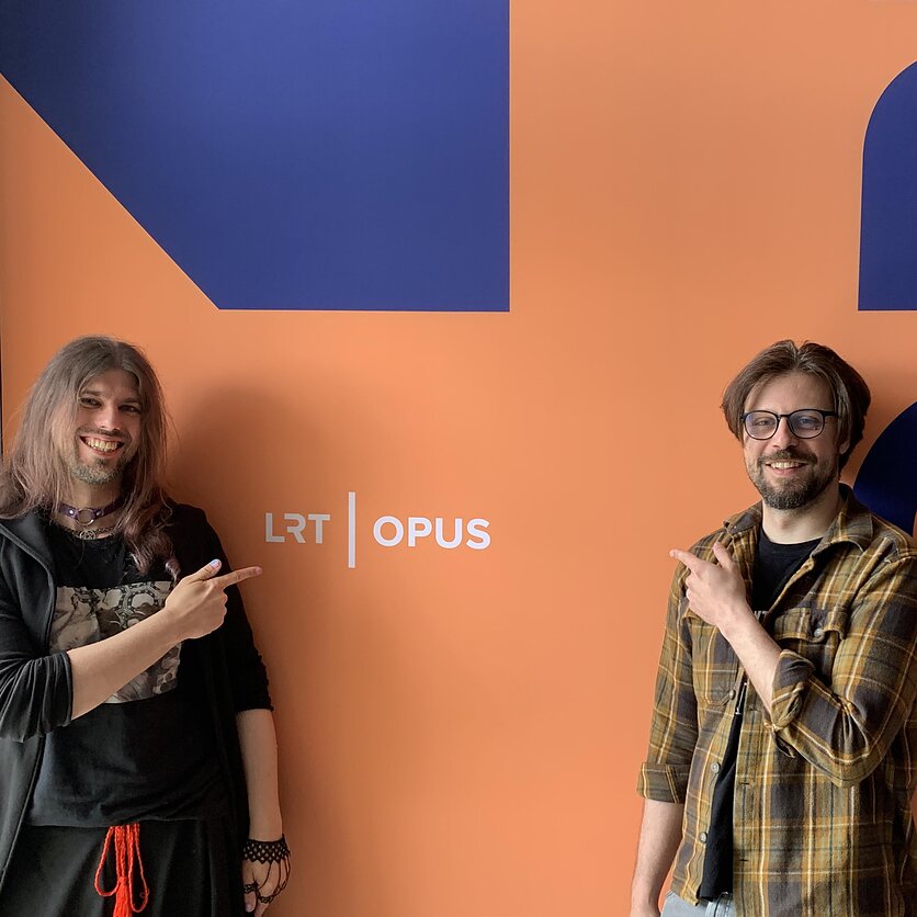 LRT OPUS nuotr., Vygintas Orlovas ir Domas Matulis (grupė „Atvejis“)