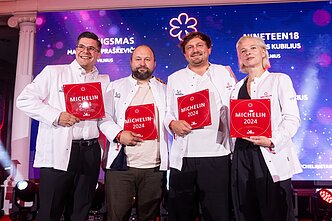 „Michelin“ žvaigždės – restoranams „Džiaugsmas“, „Nineteen18“, „Pas mus“ ir „Demo“