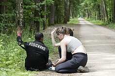 Lenkijos ir Baltarusijos pasienis, migrantai