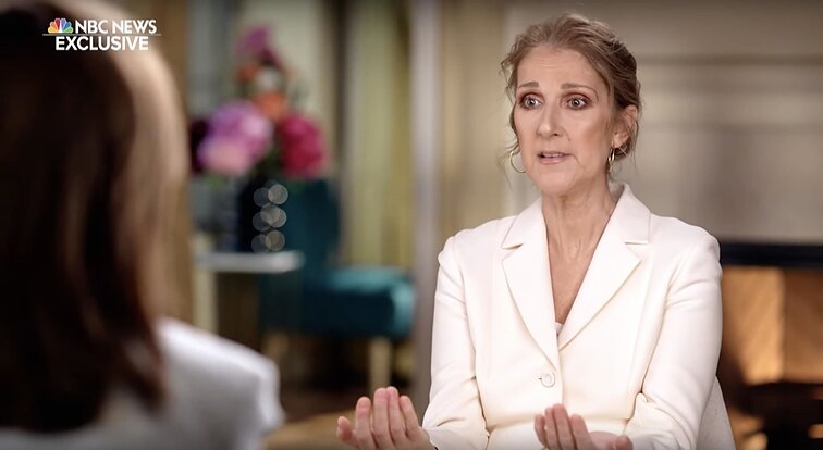 Celine Dion davė interviu NBC laidų vedėjai Hodai Kotb Celine Dion davė interviu NBC laidų vedėjai Hodai Kotb