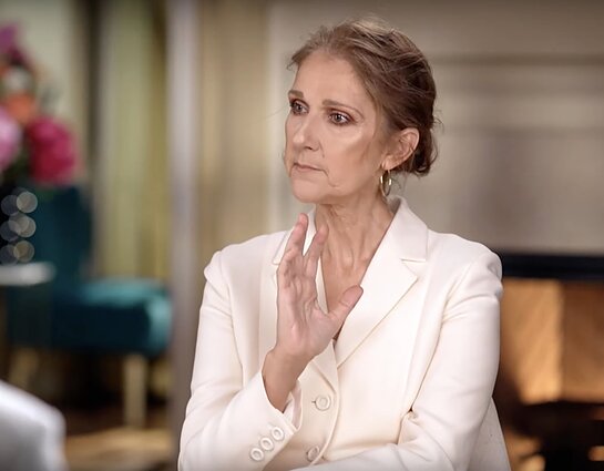 Celine Dion davė interviu NBC laidų vedėjai Hodai Kotb Celine Dion davė interviu NBC laidų vedėjai Hodai Kotb