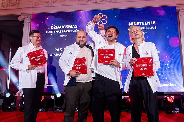 Four Lithuanian restaurants were awarded Michelin Stars Four Lithuanian restaurants were awarded Michelin Stars