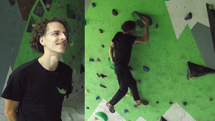 Nėra vietos? Užtenka ambicijos: panevėžietis daržinėje įkūrė pirmą laipiojimo sieną mieste