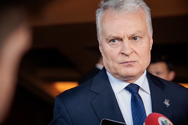 Nausėda iš Ukrainos taikos konferencijos: tikiu, kad sukursime reikalingą Rusijos spaudimą