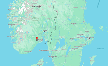 Norsjø ežeras ir Skagerako sąsiauris Norsjø ežeras ir Skagerako sąsiauris