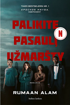 Knygos „Palikite pasaulį užmaršty“ viršelis